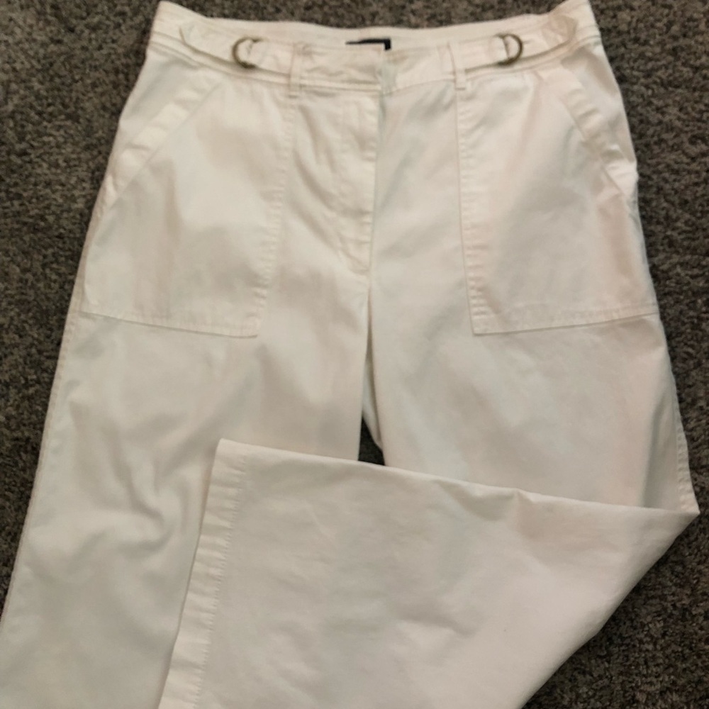 White House Black Market The Wide Leg Crop 12